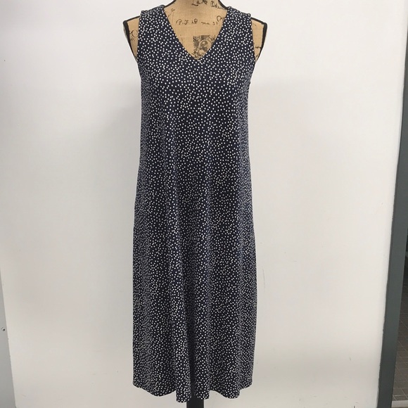 Dress Casual Midi By Pure Jill In Navy, Size: Sp